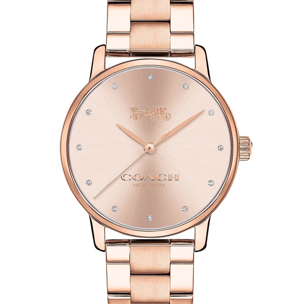 Coach Grand Rose Gold Watch 36mm